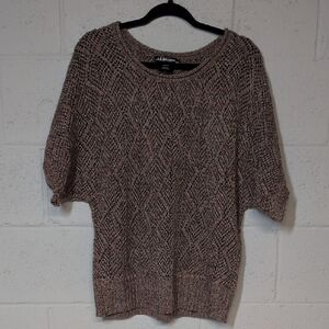 United States Sweaters Women's Knit Pullover Sweater, Large, Lagenlook, Artsy
